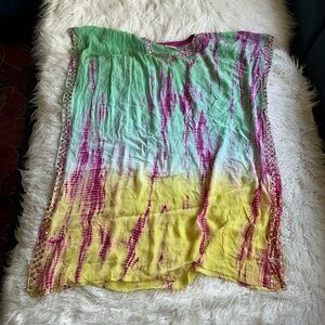Soft Surroundings Tie-Dye Beach Cover-Up‎
